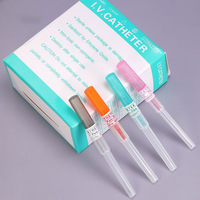 Kit de cathéters perforants creux en acier inoxydable 14G 16G 18G 20G 22G 24G pour piercing nombril, nez et art corporel