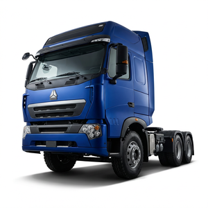 รถบรรทุกหัวลากมือสอง Sinotruk Euro2 ดีเซล 6x4 พวงมาลัยซ้าย HOWO 10 ล้อ รับน้ำหนัก 21-30 ตัน 371 แรงม้า กล้องมองหลัง 360 องศา - Product Image 1