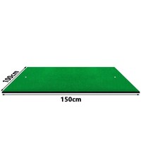 Tapis de putting de golf – Mousse et plastique ultra-résistants pour entraînement intérieur/extérieur – Supporte des milliers de coups – Compatible avec les simulateurs