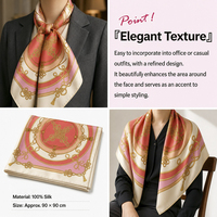 Service OEM/ODM de foulards en soie personnalisés en gros pour les marques de mode, fabricant de foulards en soie personnalisés