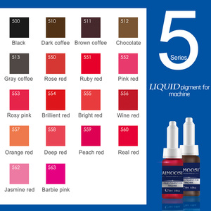 Aimoosi 18 colores fácil color maquillaje permanente <span class=keywords><strong>microblading</strong></span> pigmento para cejas y <span class=keywords><strong>labios</strong></span> <span class=keywords><strong>de</strong></span> la tinta del tatuaje - Product Image 6