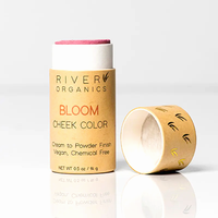 Cylindre en carton biodégradable Tube Kraft Push up Conteneur d'emballage Tube de bâton de déodorant Emballage en papier pour bâton de déodorant