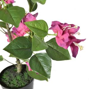 Mewah 3D dicetak pohon palsu 69cm buatan bugenvil pohon bunga dengan tekstur seperti hidup - Product Image 4