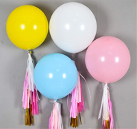 Ballons de fête ronds géants en latex épais de 36 pouces pour décoration de fête de mariage à l'extérieur