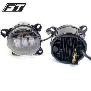 Feux <span class=keywords><strong>antibrouillard</strong></span> à LED bicolores blanc jaune Angel Eye pour Volkswagen VW POLO 6RD941699 - Product Image 2