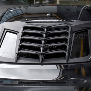 Car Side Rear <b>Window</b> Louver Shutter <b>Cover</b> Body Kit For Ford Mustang 2015-2022 Car Accessories - Product Image 3