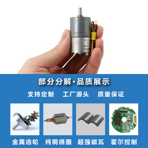 25-2418 Brushless Dc Motor 32mm 300 Rpm Flange Mount Permanent Magnet Low <b>Speed</b> High Torque Reversible With Pwm <b>Control</b> - Product Image 4