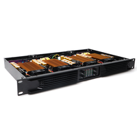 Amplificateur de puissance numérique de classe D Gooermi DG1300 4 canaux 1U 1300W sous 8 ohms 2000W sous 4 ohms pour système de sonorisation PA Line Array de tournée