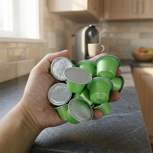 Cápsulas de Matcha de Chocolate Negro: Sabor Indulgente, Cápsulas de Té Verde para Bebidas Postresinas. Soporte al por Mayor para Marca Privada, OEM y ODM. - Product Image 1