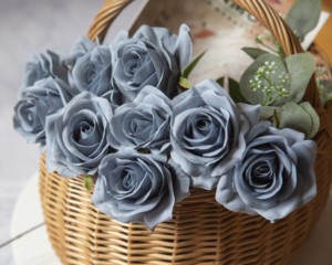 Rose Roses Wholesale Artificial Flowers Rose Silk Roses Bouquet For Wedding Decor