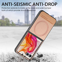 Étuis de téléphone portables en cuir rigide de haute qualité, design nouveau, robustes, avec fermeture magnétique, vente en gros, tendance, pour Motorola Razr 50