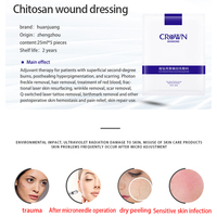 Pansement en chitosane en gros pour la réparation post-procédure, patch antibactérien hémostatique, prévention des cicatrices, soins médicaux OEM
