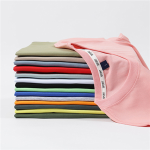 Unisex-T-Shirt Ripschmuck Übergröße T-Shirt 100 % Baumwolle schwergewicht Übergröße gerade Schultern Streetwear T-Shirt - Product Image 6