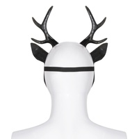 Masque intégral de cerf pour cosplay, accessoires de costume en mousse PU, pour Halloween, Noël, livraison rapide