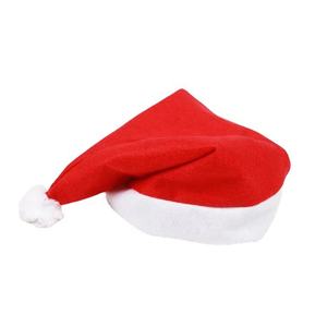 المصنعين الصين بيع بالجملة مخصصة عالية الجودة تسام أحمر شعر قبعات عيد الميلاد للبالغين الطفل سانتا عيد الميلاد قبعة - Product Image 5