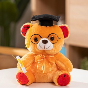 Oso de Peluche de Graduación con Birrete y Gafas, Peluche de Oso de Peluche, Regalo de Graduación - Product Image 6