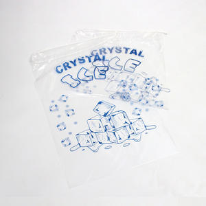 Сверхпрочные пластиковые пакеты для льда, 10 фунтов, мешок для кубиков льда с закрытием шнурка - Product Image 4