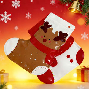 Custom Printed Smell Proof Heat Seal Small Snack Sachets Funny Irregular Pouch Gummy Gift Packaging <b>Bags</b> - Product Image 2