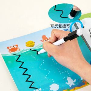 Pintura al agua libros <span class=keywords><strong>para</strong></span> colorear aprendizaje Doodle juguete pluma Control juego <span class=keywords><strong>de</strong></span> entrenamiento Montessori cognición niños juguetes <span class=keywords><strong>de</strong></span> aprendizaje - Product Image 5