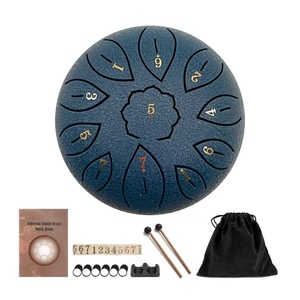 Tambor de Lengüeta de Acero de 6 Pulgadas y 11 Notas, Directo de Fábrica al por Mayor - Tamaños Personalizables, Percusión Etérea, Fácil de Tocar, Listo para Enviar - Product Image 1