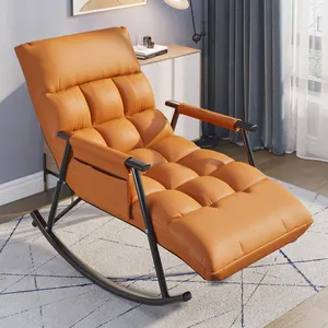 Роскошный диван-качалка из микрофибры ткань нордическое кресло для отдыха современный домашний диван секционный набор мебель для гостиной диваны