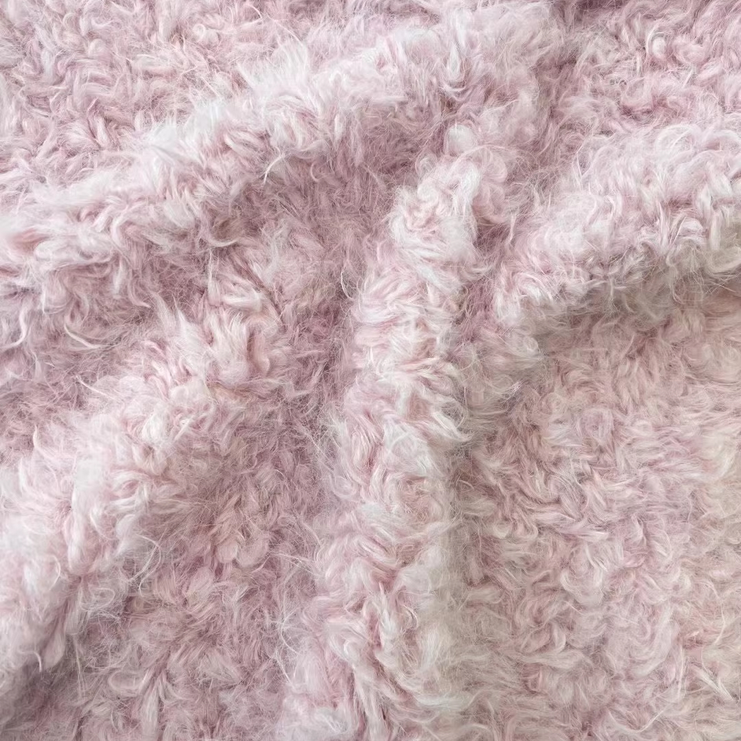 Factory Good Price Polyester Soft Double Face Arctic Fleece North Pole Fabric for Payamas Cashmere Fabric Sheep Wool Fabric 700g