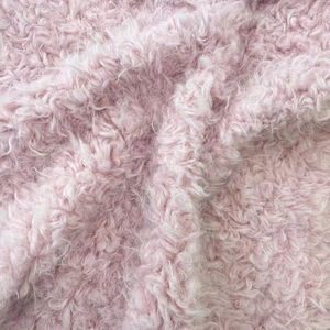 Tela de Polo Norte de lana ártica de doble cara suave de poliéster a buen precio de fábrica para Payamas tela de Cachemira tela de lana de oveja 700g - Product Image 1