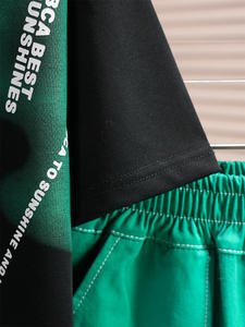 Jungen bekleidung Sets Sommer Neue Casual Sportswear für Big <span class=keywords><strong>Boys</strong></span> Kurzarm anzug in dünner zweiteiliger 8-14 Yr Teenage Fashion Wear - Product Image 3