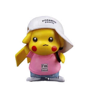 Nouvelle arrivée Pokemoned Figure à la mode Suprême-me Pika-chu Action Figure Ornements Jouet - Product Image 5