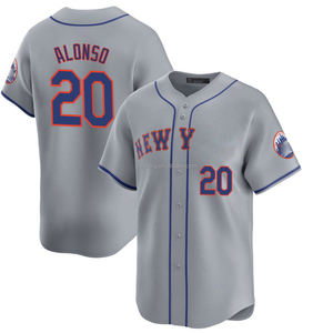 2025 para New York Road Limited, camisetas de béisbol personalizadas para hombres, uniformes bordados grises con logotipos de talla grande personalizables - Product Image 6