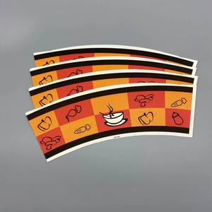 Vasos de Papel Impresos con Flexografía de Grado Alimenticio, Recubiertos de PE por Ambos Lados, para Snacks, Fideos y Ensaladas, Impresión Offset, Muestra Gratuita al por Mayor - Product Image 5