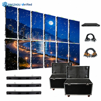 Location de stand d'exposition, mur vidéo LED, écran P2.9 P3.91, salon professionnel en intérieur, publicité pour événements, centre commercial, 500x500mm, 3840Hz HD