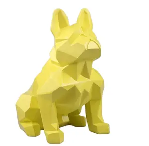 Figurines de bouledogue français en résine, Offre Spéciale mètres, Sculpture de bouledogue français