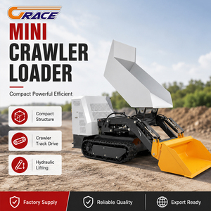 Gran Descuento: Mini Dumper de Orugas de 500KG con Motor de Gasolina/Diésel EPA Euro 5, Camión Dumper de Orugas - Product Image 1
