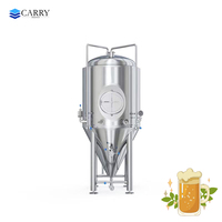 Cuve de Fermentation Conique Personnalisable 600L pour Brassage de Bière, Équipement en Acier Inoxydable 304, Récipient Sous Pression avec Couche Isolante et Enveloppe à Cavités