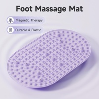 Tapis de massage des pieds pour débloquer les méridiens, gel liquide TPE extra épais, coussin d'acupression pour la circulation sanguine et la récupération