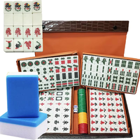 Tuiles de Mahjong en Mélamine de Luxe Moderne de Taille Moyenne, 30MM, Multicolores, Fabriquées à la Main, Écologiques, Hong Kong, Taïwan, Vietnam, Singapour