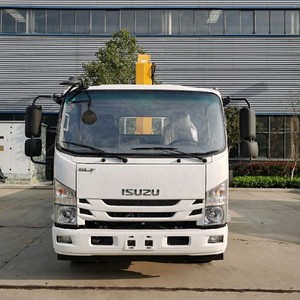 รถเครนขนาดเล็ก อีซูซุ 4x2 5 ตัน แบบไฮดรอลิกติดตั้งบนรถบรรทุก - Product Image 2