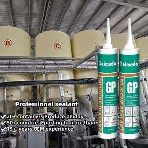GP silikon dolgu beyaz saydam siyah inşaat doldurmayı ücretsiz örnekleri yapıştırıcılar ve sızdırmazlık - Product Image 6