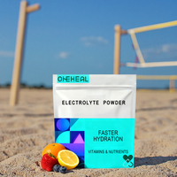 Poudre d'hydratation électrolytique pour la nutrition sportive, pack de poudre d'hydratation électrolytique végétalienne