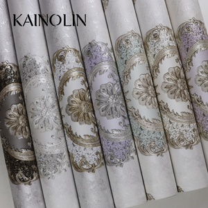 <span class=keywords><strong>Papier</strong></span> <span class=keywords><strong>peint</strong></span> <span class=keywords><strong>baroque</strong></span> damassé victorien 3D blanc et or, texturé, anti-moisissure, pour salon, cuisine, chambre, école, hôtel - Product Image 6