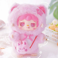 100% Original Yooki 2ème Génération Peluche Jouet Fille Mignonne avec Sac à Main en Forme de Cœur Pendentif Boîte Mystère Tendance pour Maternelle