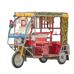 Táxi ou uso familiar bajaj China Triciclo elétrico motocicleta Tuk Tuk Baixo Preço com corpo aberto
