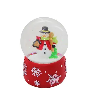 Изготовленный на заказ Снежный шар, полимерный водный глобус, стеклянный Хрустальный рождественский подарок, музыкальный стеклянный глобус