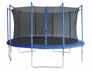 JINGYI <span class=keywords><strong>15</strong></span> ft ngoài trời sân sau <span class=keywords><strong>Trampoline</strong></span> bóng rổ Hoop ASTM chứng nhận <span class=keywords><strong>Net</strong></span> an toàn bao vây an toàn cho cô gái tùy chỉnh màu sắc - Product Image 1