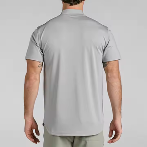Polo d'affaires personnalisé à manches courtes pour homme – T-<span class=keywords><strong>shirt</strong></span> de golf respirant à <span class=keywords><strong>col</strong></span> lame pour homme - Product Image 2
