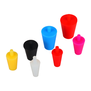 Bouchons de peinture en aérosol coniques en <span class=keywords><strong>silicone</strong></span> de <span class=keywords><strong>haute</strong></span> qualité bouchons de Protection de peinture de revêtement résistants aux hautes températures pour un usage industriel - Product Image 1