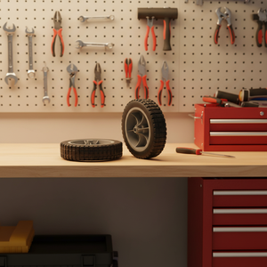 ホットセール フロントドライブホイール 071132/671132 芝刈り機交換部品 2個パック 8インチ プラスチック芝刈り機フロントドライブホイール - Product Image 6