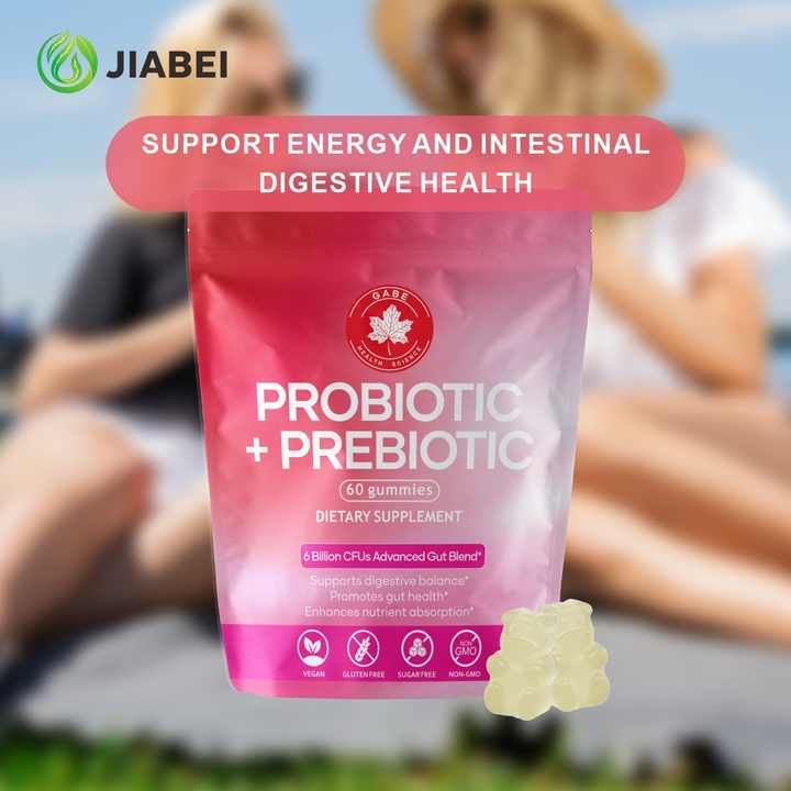 OEM Factory Wholesale PROBIOTIC+PREBIOTIC Gummy Supports Intestinal ...