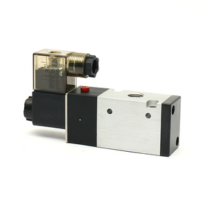 Van nhà máy 3V loạt 3v310-08 không có nhôm 0.8Mpa cuộn dây duy nhất khí nén 1/4 inch <span class=keywords><strong>24V</strong></span> thường mở ba cách Van điện từ - Product Image 4
